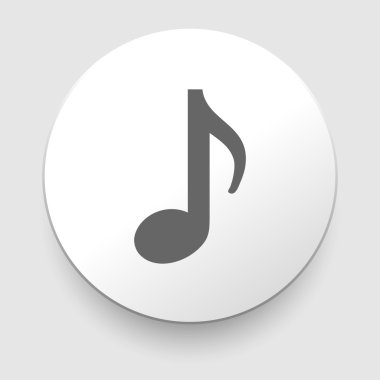 vektör Not simgesi. eps10. kolay düzenleme için