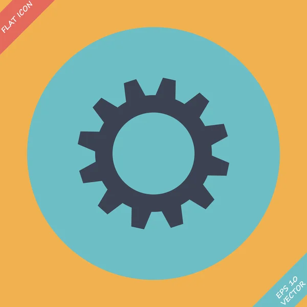 Vector Cog Icono — Archivo Imágenes Vectoriales