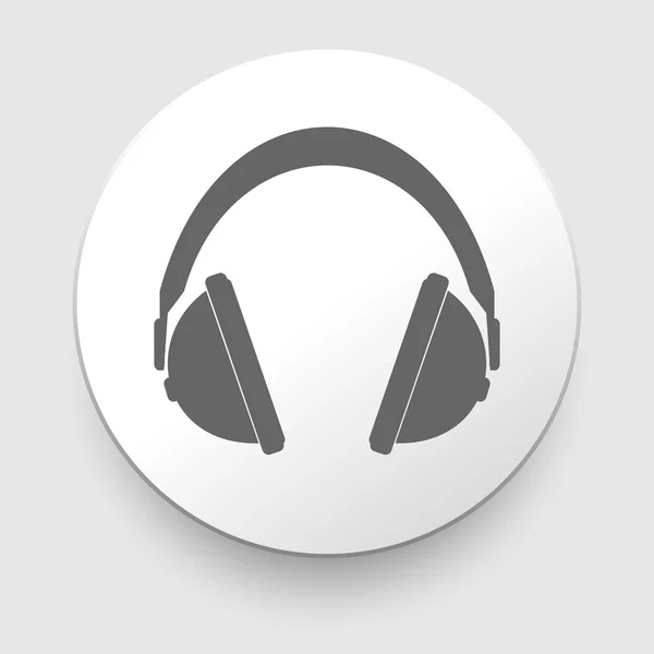 Vector headphones icons — Stock Vector