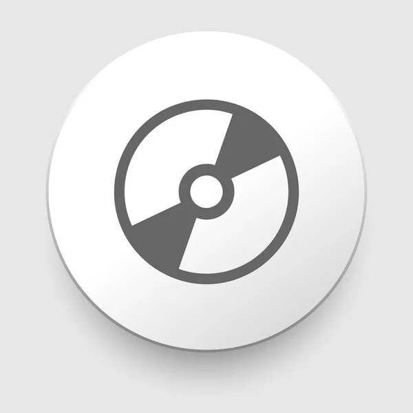 CD DVD icono — Vector de stock