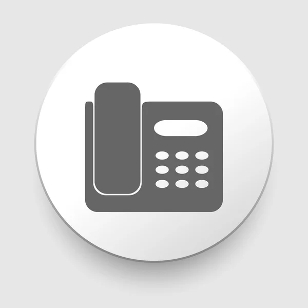 Office Phone Icon. Vector illustration — Stock Vector