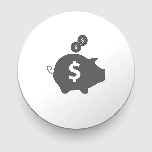 Guardar ilustración vector de dinero — Vector de stock