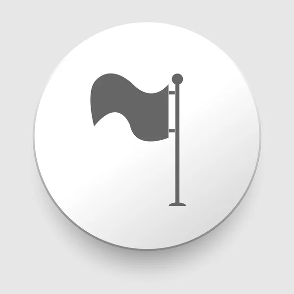 Icône de drapeau vectoriel — Image vectorielle