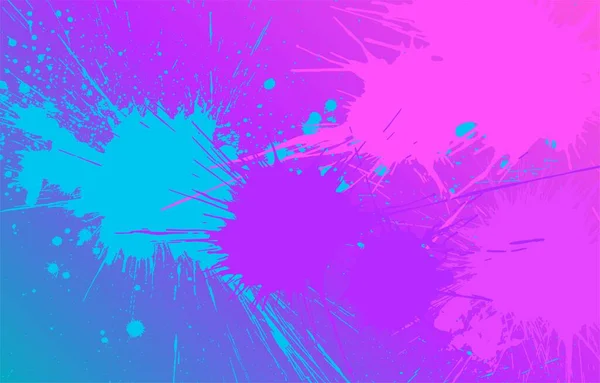 Bunten Farbverlauf Splatter Hintergrund Abstrakte Grunge Tapete Für Webbanner Social — Stockvektor