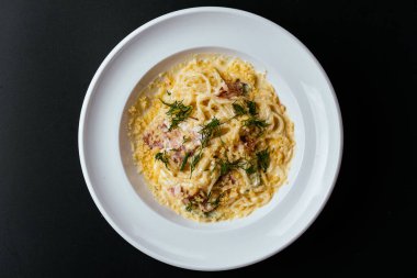 pastırmalı makarna.