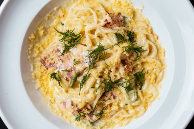 pastırmalı makarna.