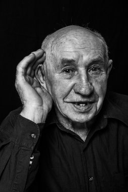 Yaşlı adam portresi