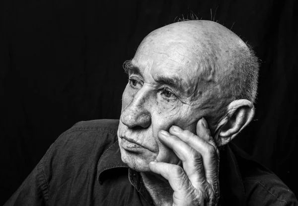 Yaşlı adam portresi — Stok fotoğraf