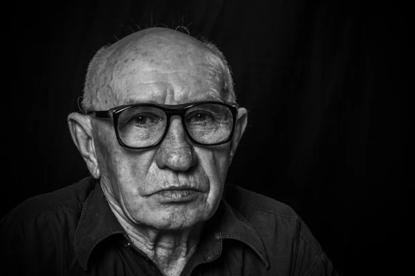 Old man portrait — Stock Photo, Image