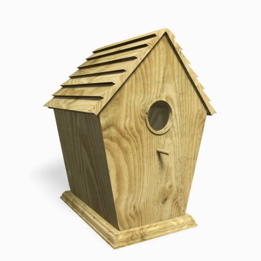 kuş evi gösteren resim
