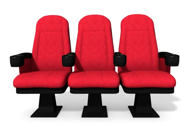 Theater seats. — Stock Photo, Image