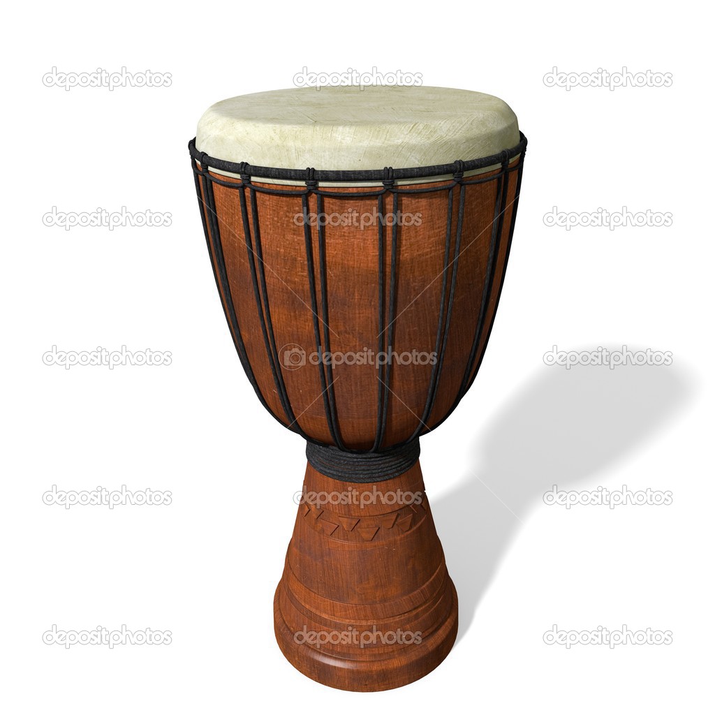 Illustration of Djembe Drum