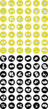 meyve Icon set
