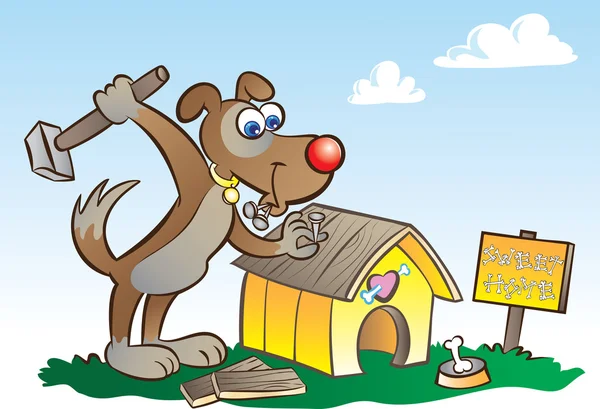 kendi kulübesi köpek