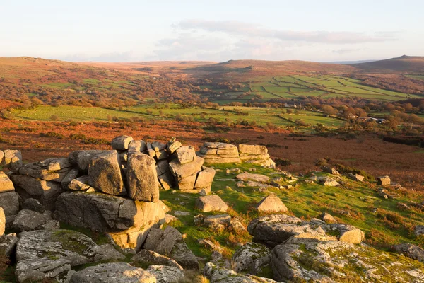 Ansichten von Dartmoor. — Stockfoto