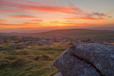 Dartmoor günbatımı