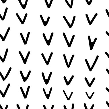 El çekilmiş seamless modeli ile okları