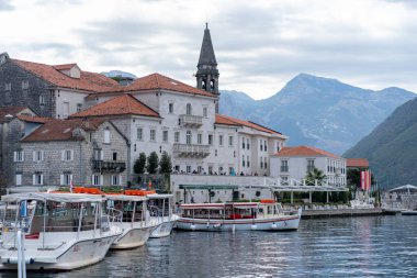 Perast Karadağ 'da antik bir şehir