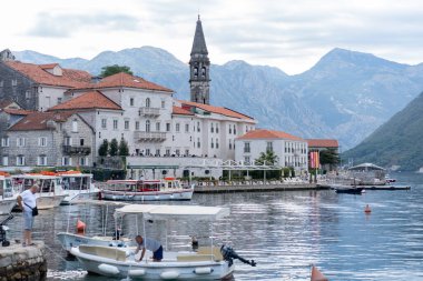Perast Karadağ 'da antik bir şehir