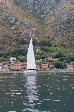 Perast Karadağ 'da antik bir şehir