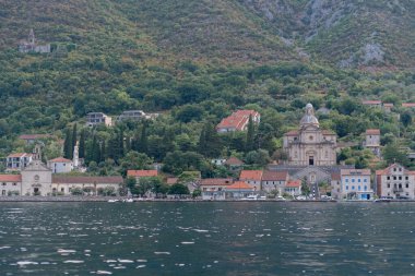 Perast Karadağ 'da antik bir şehir