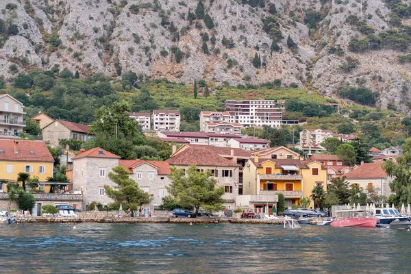 Perast adalah sebuah kota kuno di Montenegro — Stok Foto