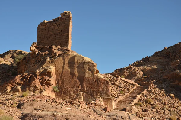 Crusader Fort, Petra — Stock Photo, Image