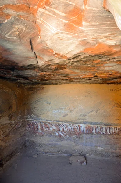 Interior of Petra Cave — Stock Photo, Image