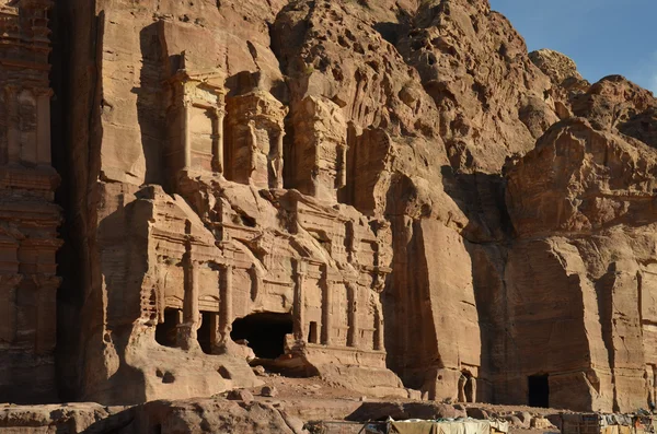 Royal Tombs, Petra — Stock Photo, Image