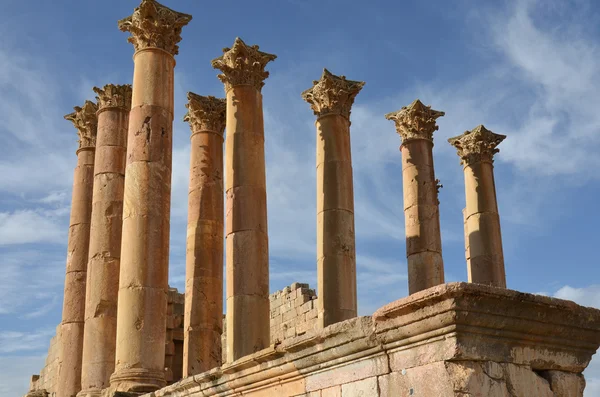 Tempel der Artemis, jerash — Stockfoto