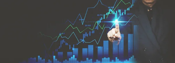 Business Finance Technology Investment Trading Trader Investor Inglês Fundos Investimentos — Fotografia de Stock
