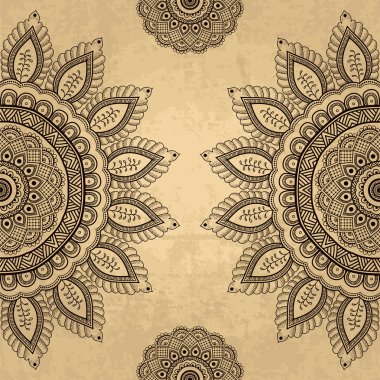 Vintage vektör desen. el arka plan çekilmiş. Dekoratif retro afiş. afiş, davetiye, düğün kartı, Mağaracı ve diğerleri için kullanılabilir