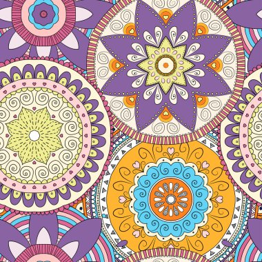 vektörsüz çiçek deseni