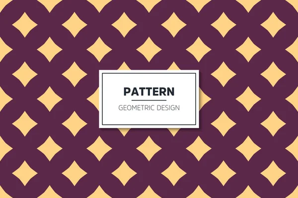 Naadloos patroon in etnische stijl met geometrische elementen — Stockvector