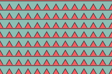 Etnik tarzda geometrik elementlere sahip basit arkaplan