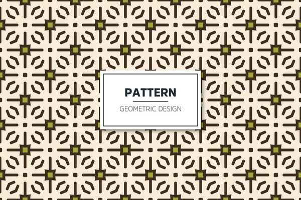 Seamless pattern with colorful geometric elements art — Stock Vector