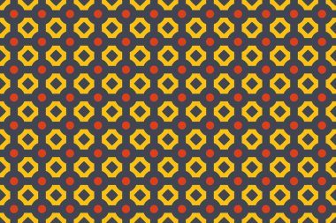 Etnik tarzda geometrik elementlere sahip basit arkaplan