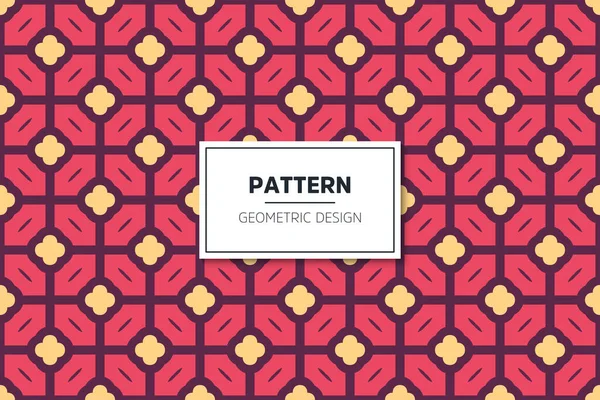 Patrón sin costuras con elementos de arte geométricos coloridos — Archivo Imágenes Vectoriales