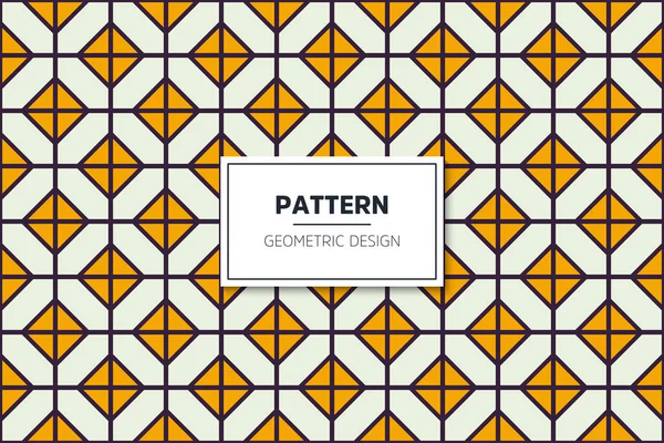 Nahtloses Muster im ethnischen Stil mit bunten geometrischen Elementen — Stockvektor