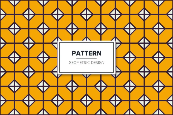 Patrón sin costuras con elementos geométricos de arte colorido — Vector de stock