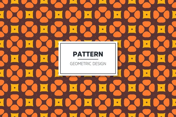 Patrón sin costuras en estilo étnico con elementos geométricos coloridos — Archivo Imágenes Vectoriales