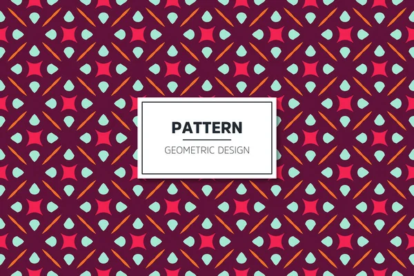 Seamless pattern in ethnic style with geometric elements Royalty Free Stock Illustrations