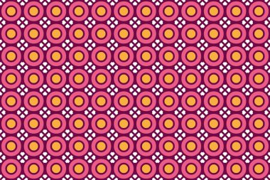 Etnik tarzda geometrik elementlere sahip basit arkaplan