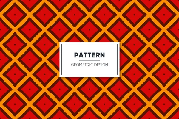 Naadloos patroon in etnische stijl met kleurrijke geometrische elementen — Stockvector