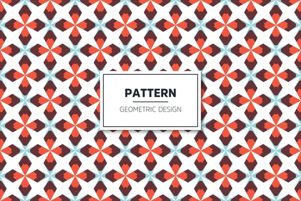 Simple Seamless pattern with colorful geometric elements Vector Graphics