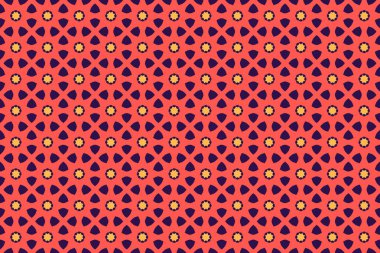 Etnik tarzda geometrik elementlere sahip basit arkaplan