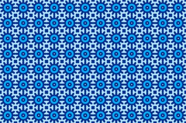 Etnik tarzda geometrik elementlere sahip basit arkaplan