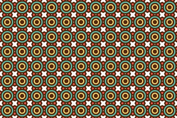 Etnik tarzda geometrik elementlere sahip basit arkaplan