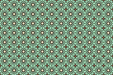 Etnik tarzda geometrik elementlere sahip basit arkaplan