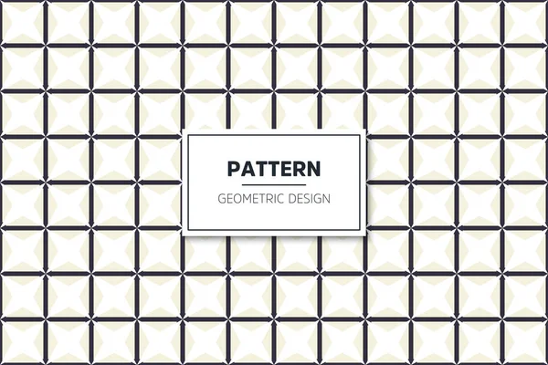 Geometrisches nahtloses Muster mit bunten, einfachen Elementen — Stockvektor